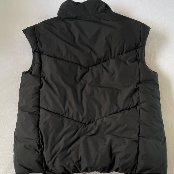 Zara Mango Funnel Neck Long Puffer Vest Small - Picture 10 of 12